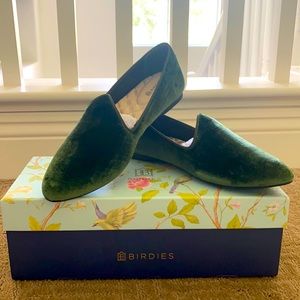 NWT size 6 Birdies HERON shoes in olive